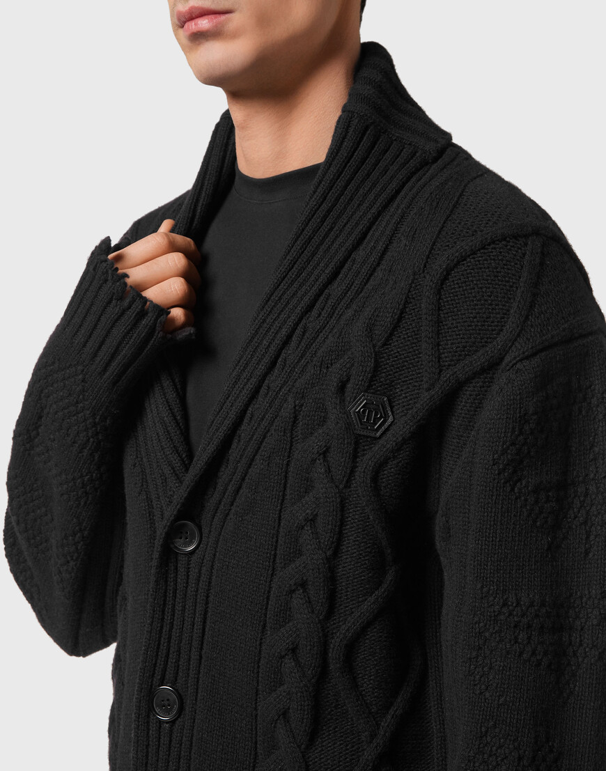 кардиган  FACC-MKQ0061-PKN002N_02 купить с доставкой