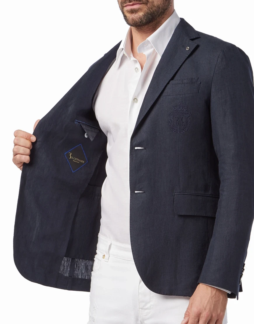 Товар синего цвета с внутренней стороны