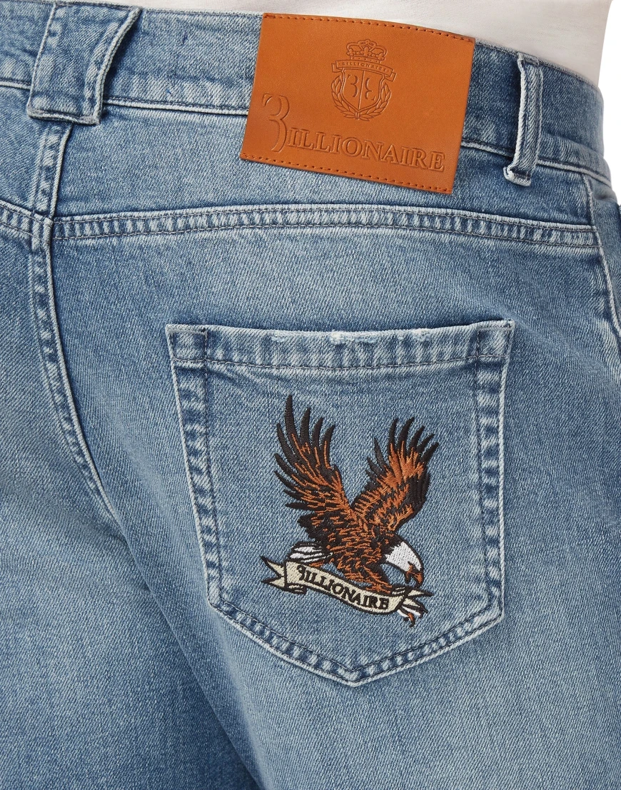 джинсы прямые  IAAC-MDT2520-BTE001N_07 купить с доставкой