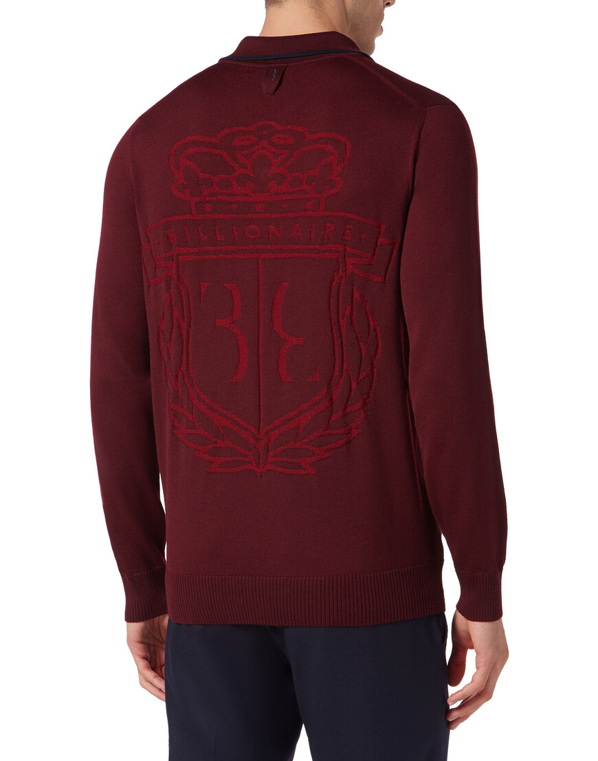 поло с длинным рукавом  OACC-MKK0231-BKN001N_35 фотография