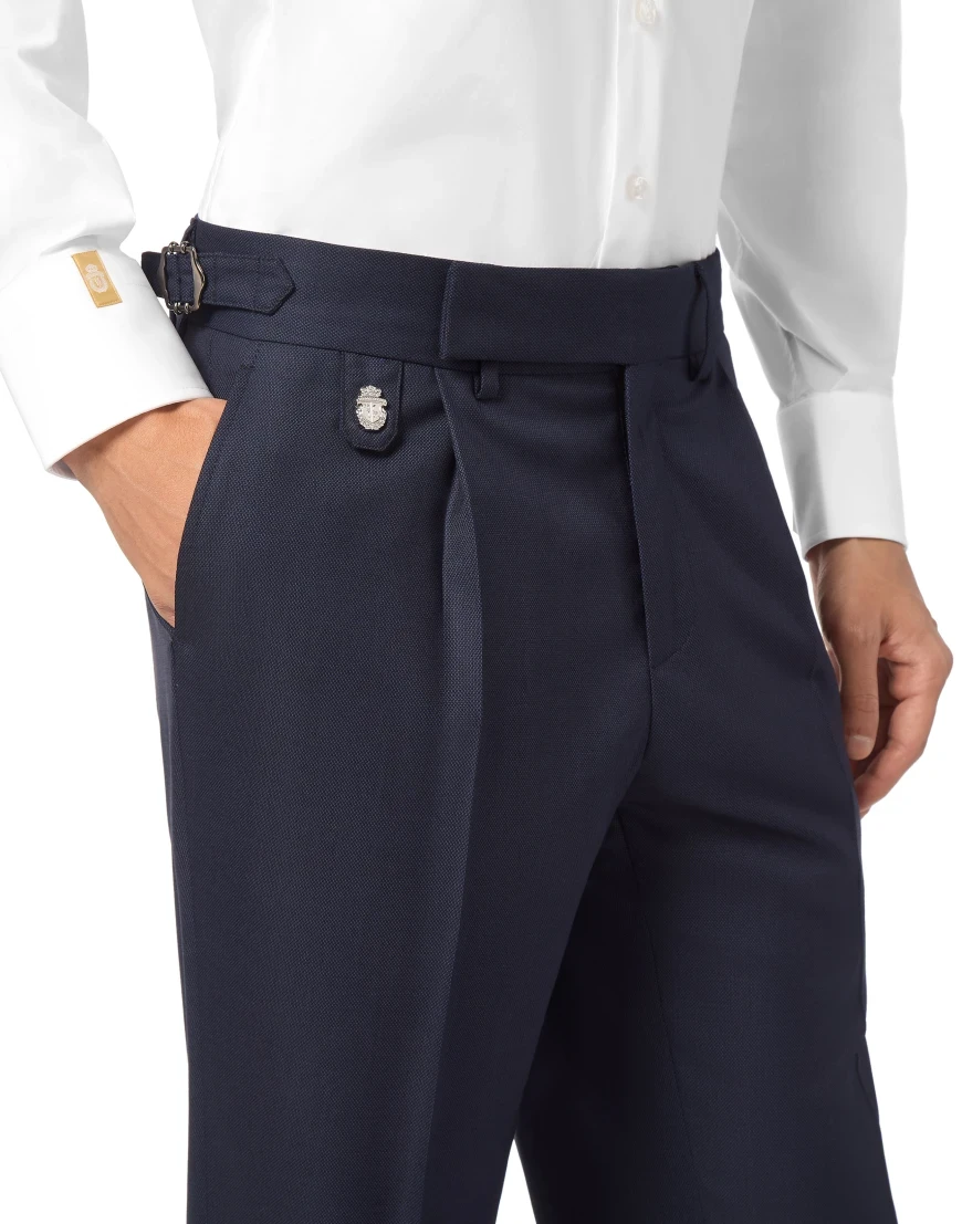 брюки  из италии вид сбоку