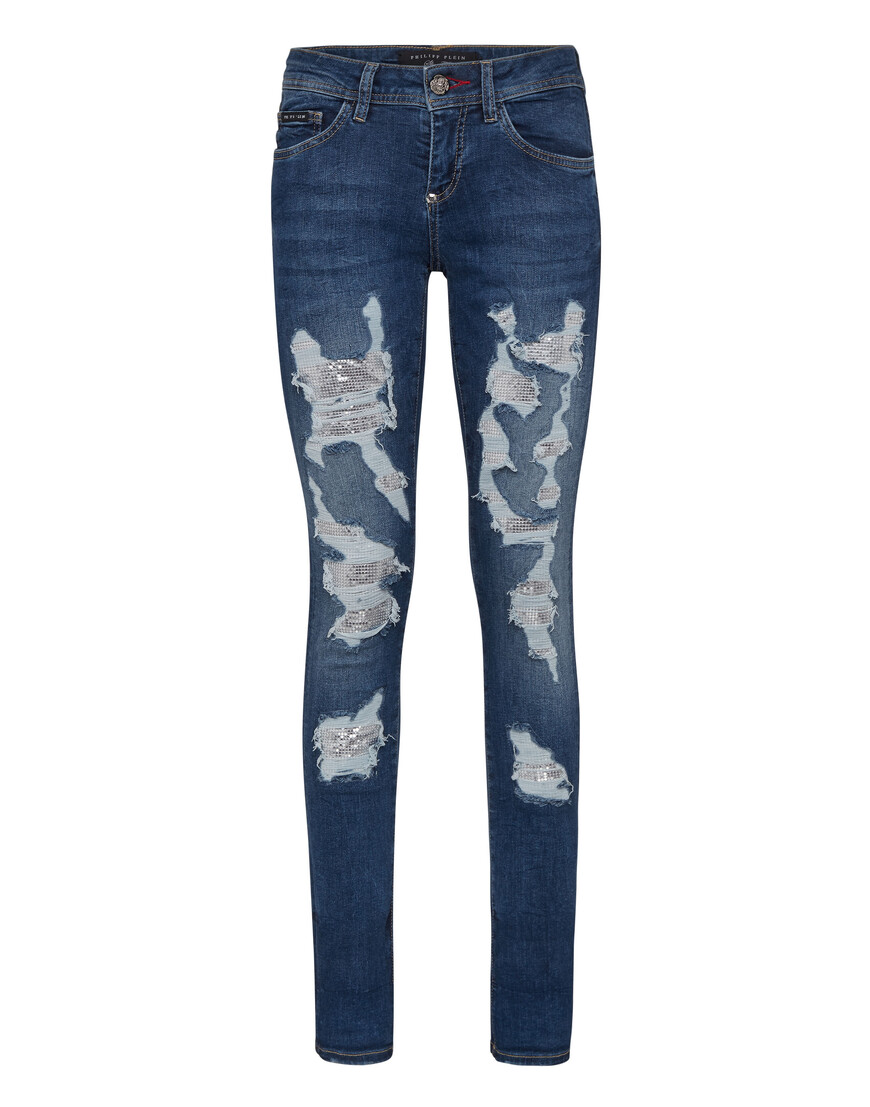 джинсы зауженные  P20C-WDT1317-PDE004N_08ML по акции