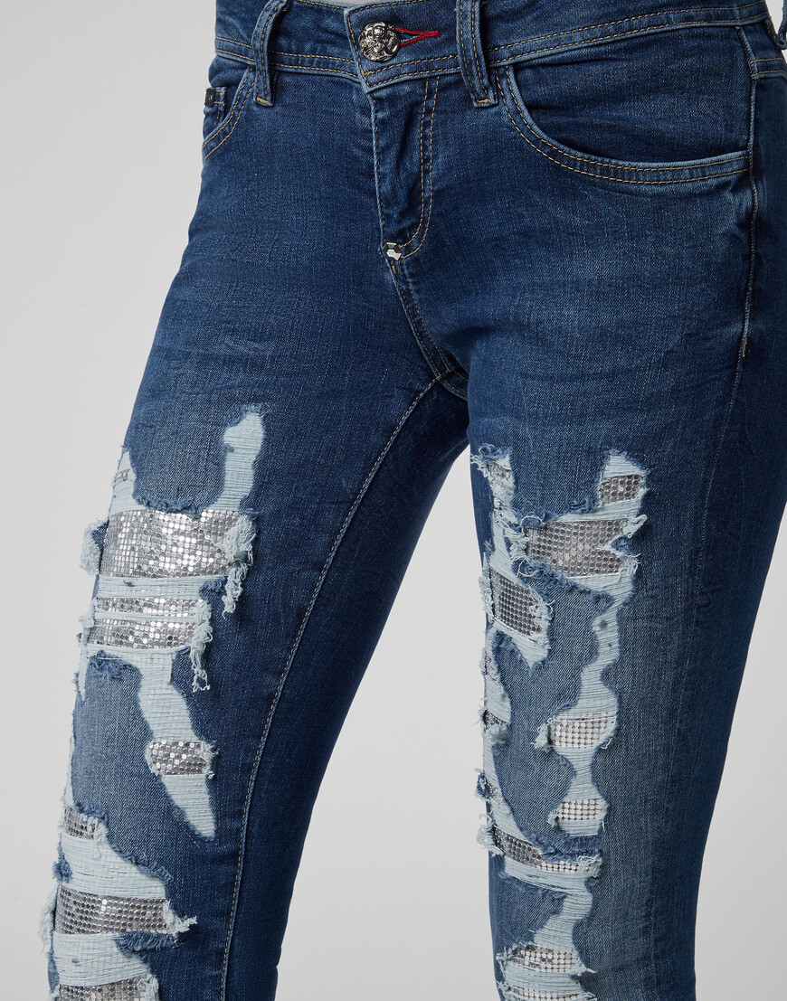 джинсы зауженные  P20C-WDT1317-PDE004N_08ML купить с доставкой