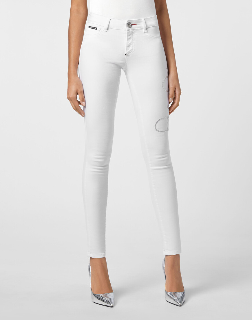 

Скинни Philipp Plein, Белый