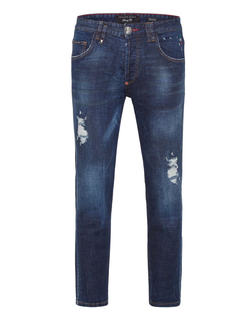 

Скинни Philipp Plein, Синий