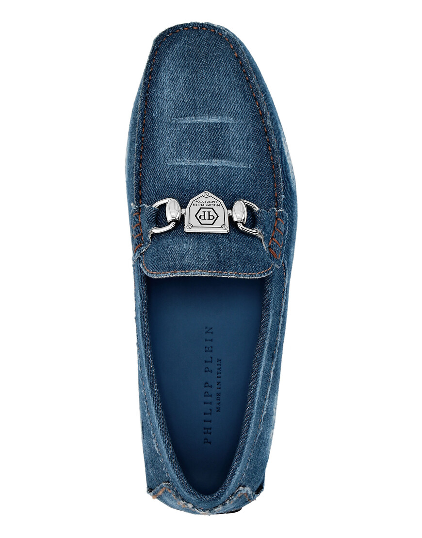 

Мокасины Philipp Plein, Синий