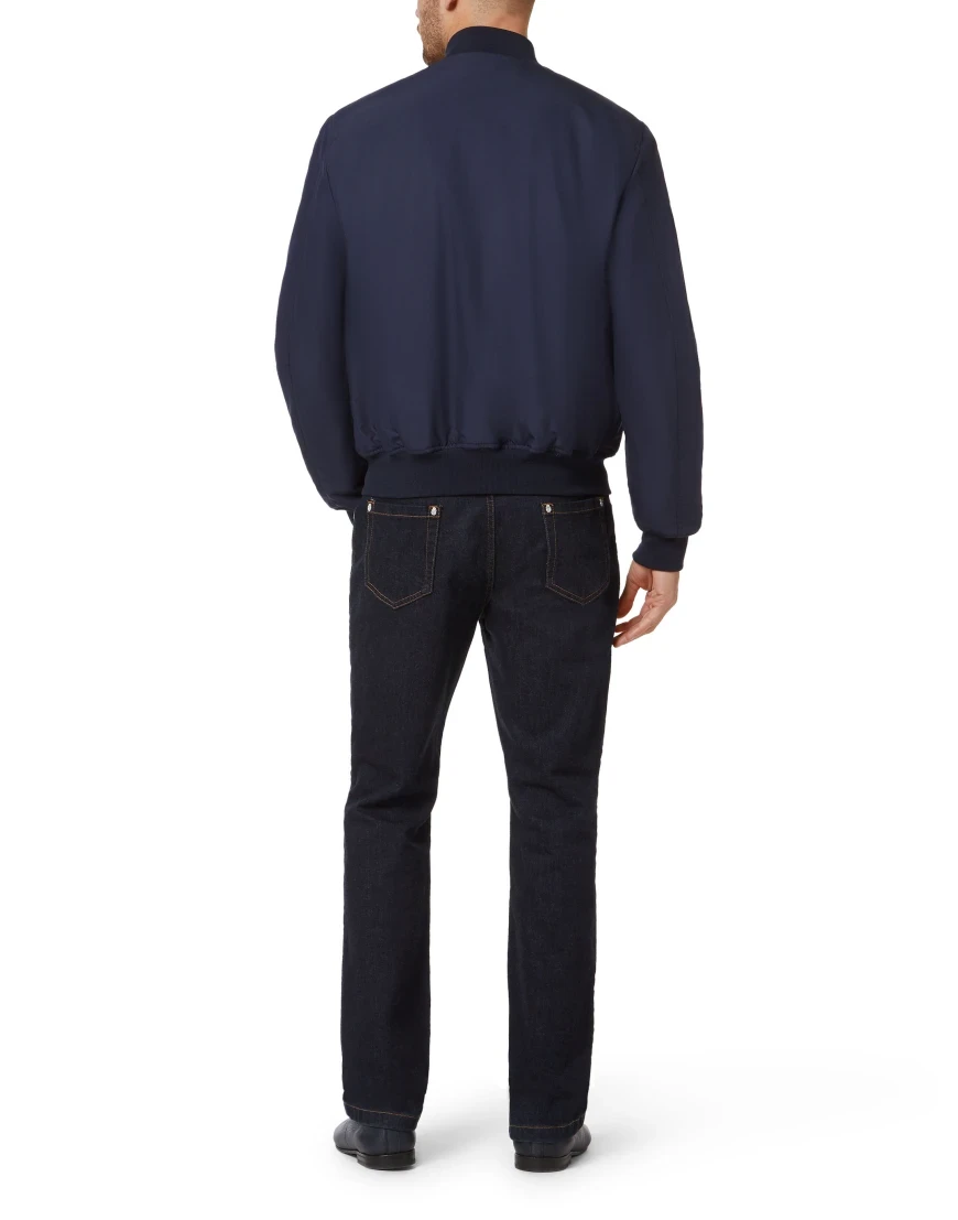 бомбер  от бренда billionaire вид слева