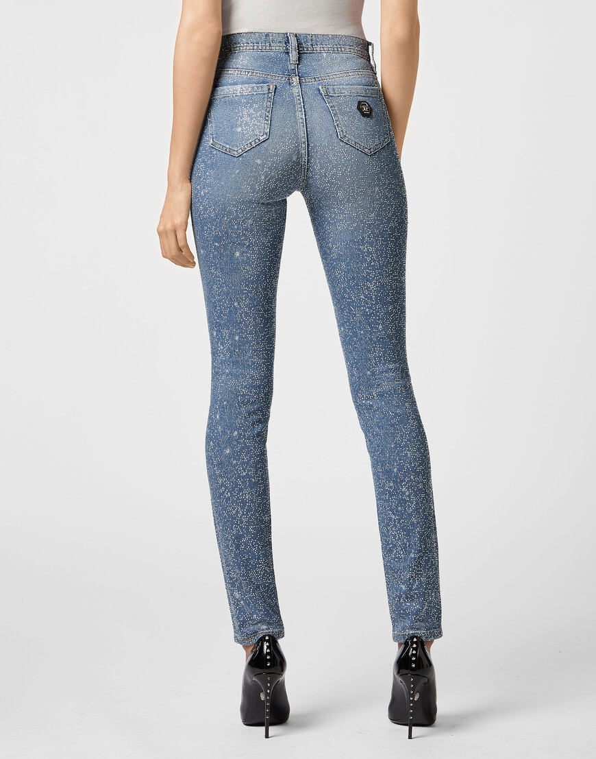 джинсы с высокой посадкой  A18C-WDT0875-PDE004N_07RG в интернет магазине