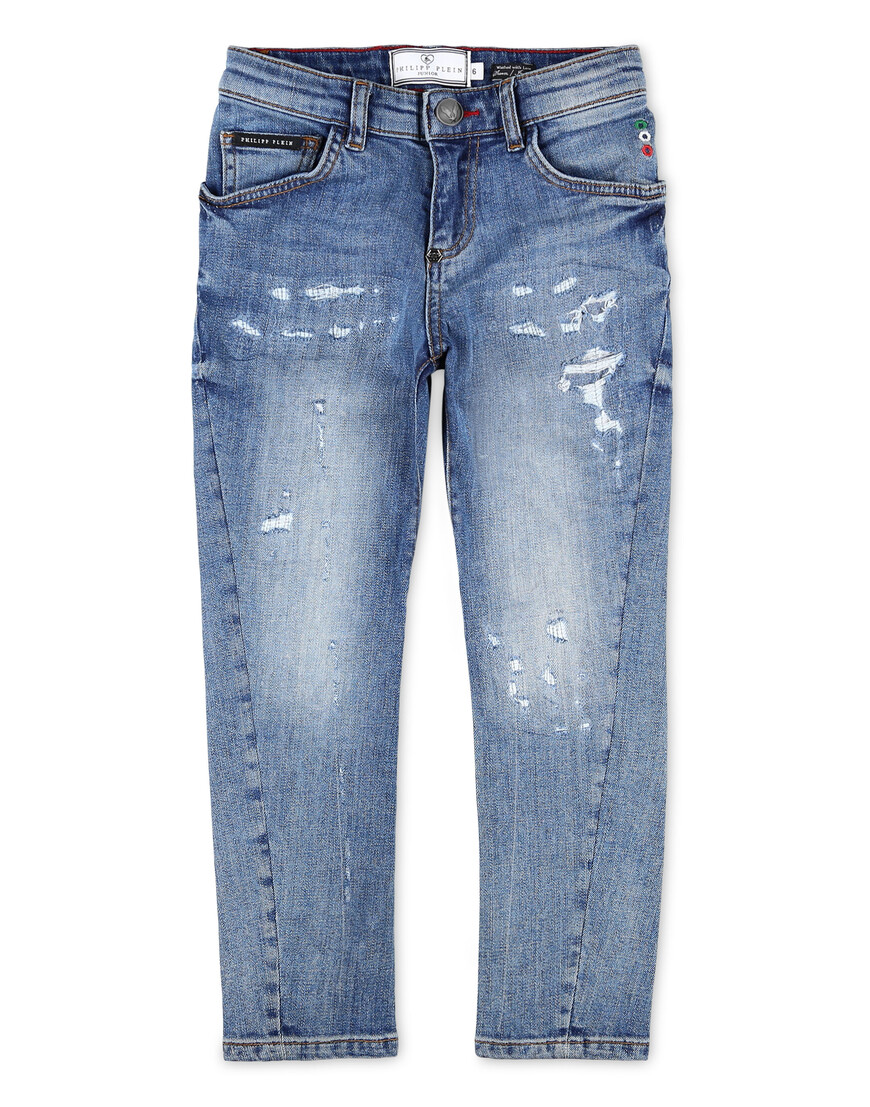 Джинсы Зауженные Philipp Plein 33660₽