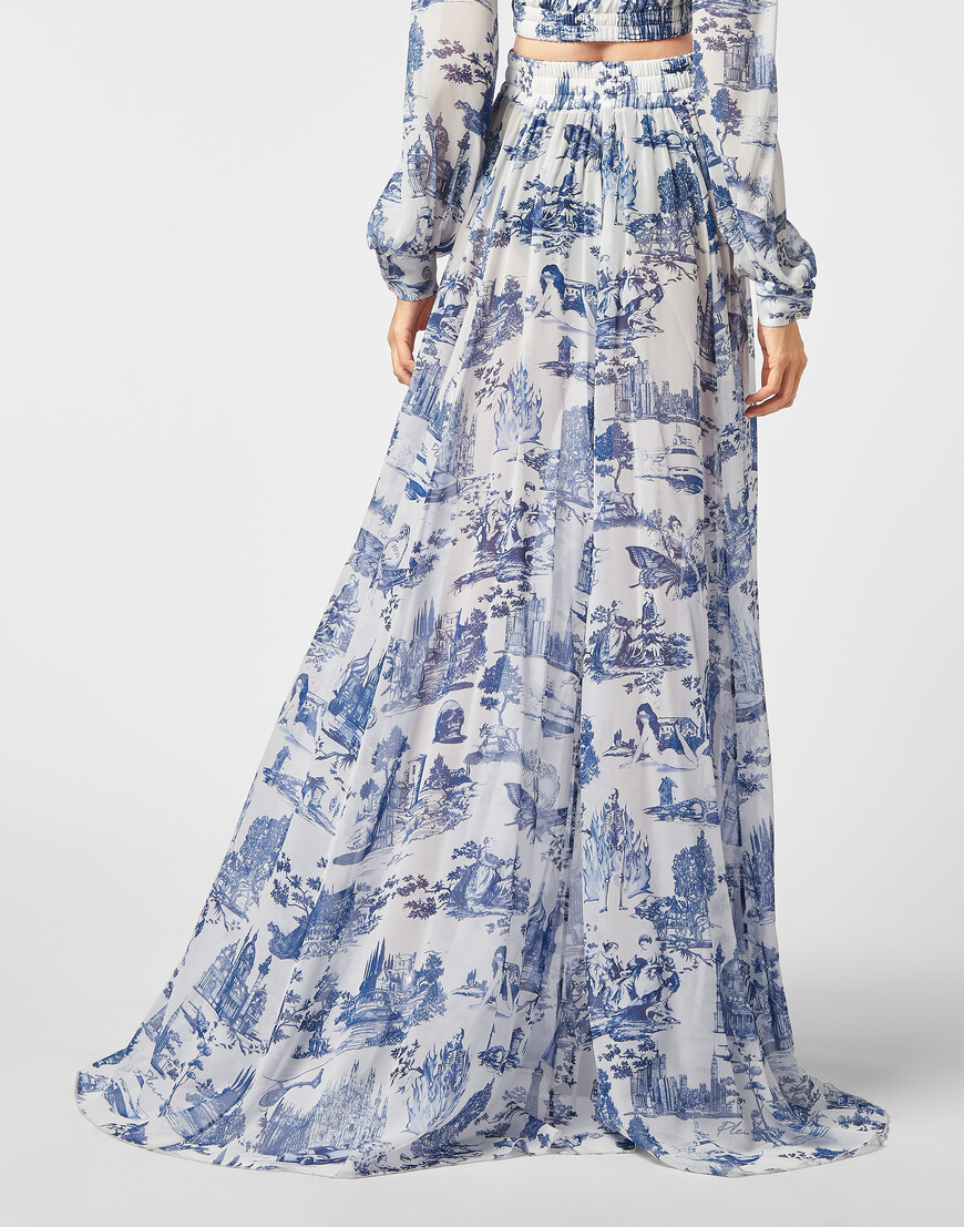 юбка макси  AAAC-WRV0374-PTE003N_0114 в интернет магазине