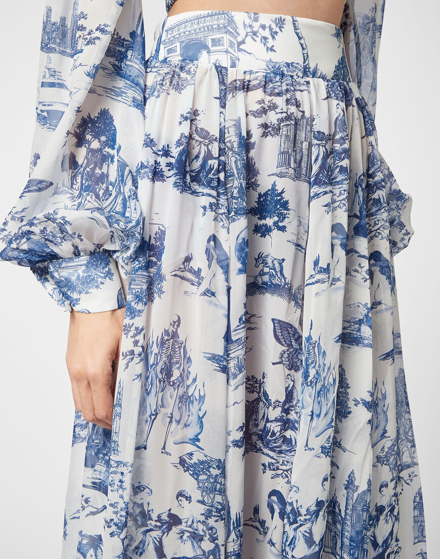 юбка макси  AAAC-WRV0374-PTE003N_0114 купить с доставкой