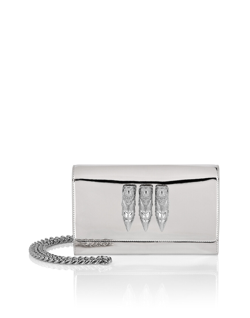 

Сумка Philipp Plein, Серебряный