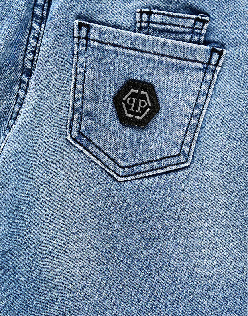 джинсы зауженные  F20C-BDT0270-PDE004N_08Sb в интернет магазине