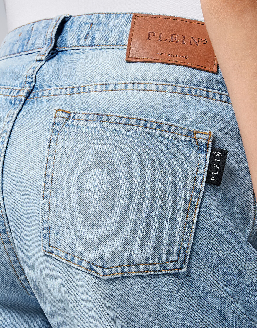 джинсы прямые  FAAC-WDT1689-PDE004N_07GR купить с доставкой