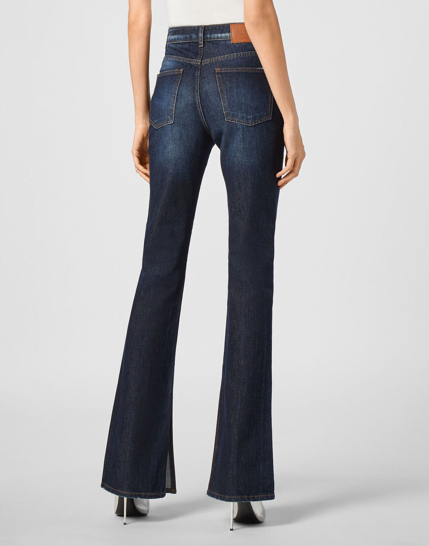 джинсы клеш  FAAC-WDT1690-PDE004N_14DS в интернет магазине