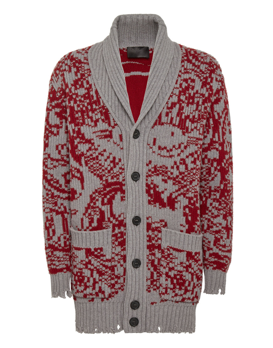 

Кардиган Philipp Plein, Серый
