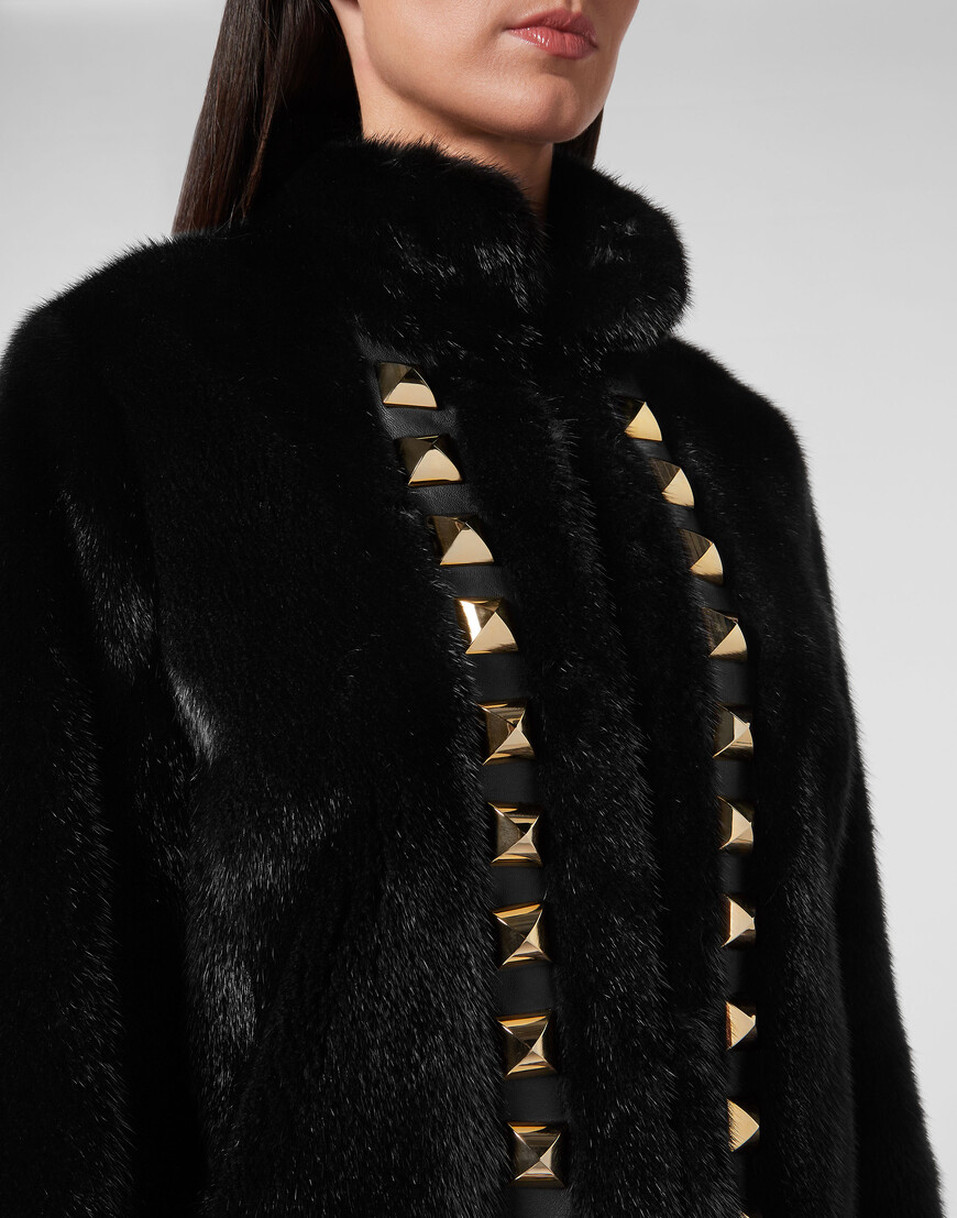 

Шуба Philipp Plein, Черный
