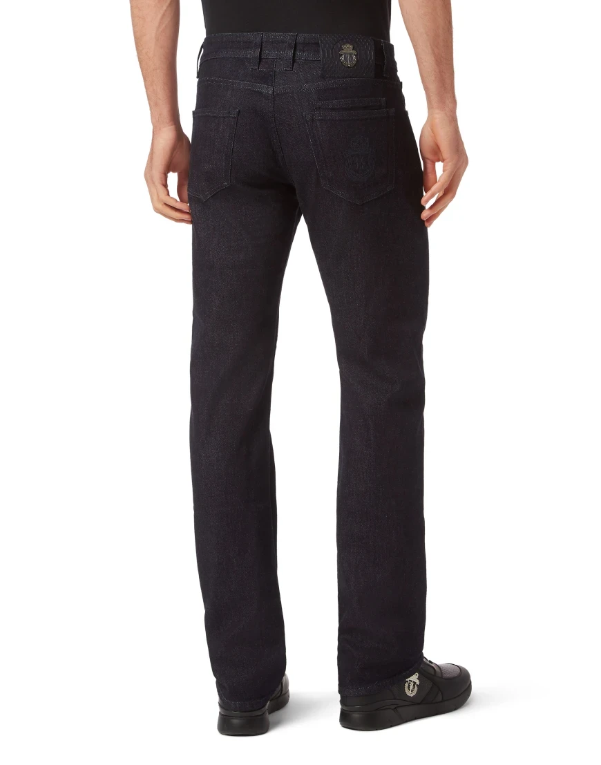 джинсы прямые  OABC-MDT3165-BTE001N_14 по акции