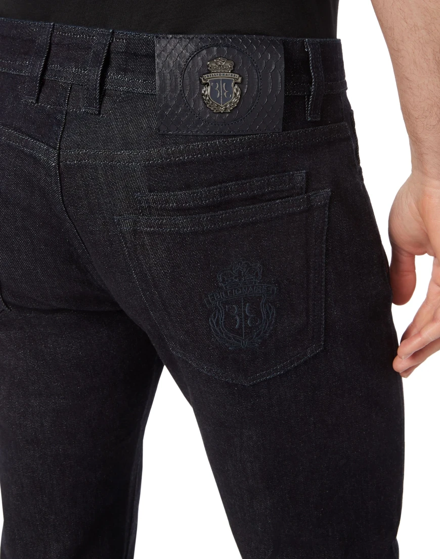 джинсы прямые  OABC-MDT3165-BTE001N_14 купить с доставкой