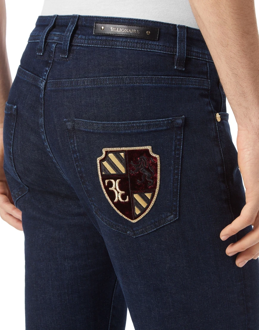 джинсы прямые  OABC-MDT3167-BTE001N_14 купить с доставкой