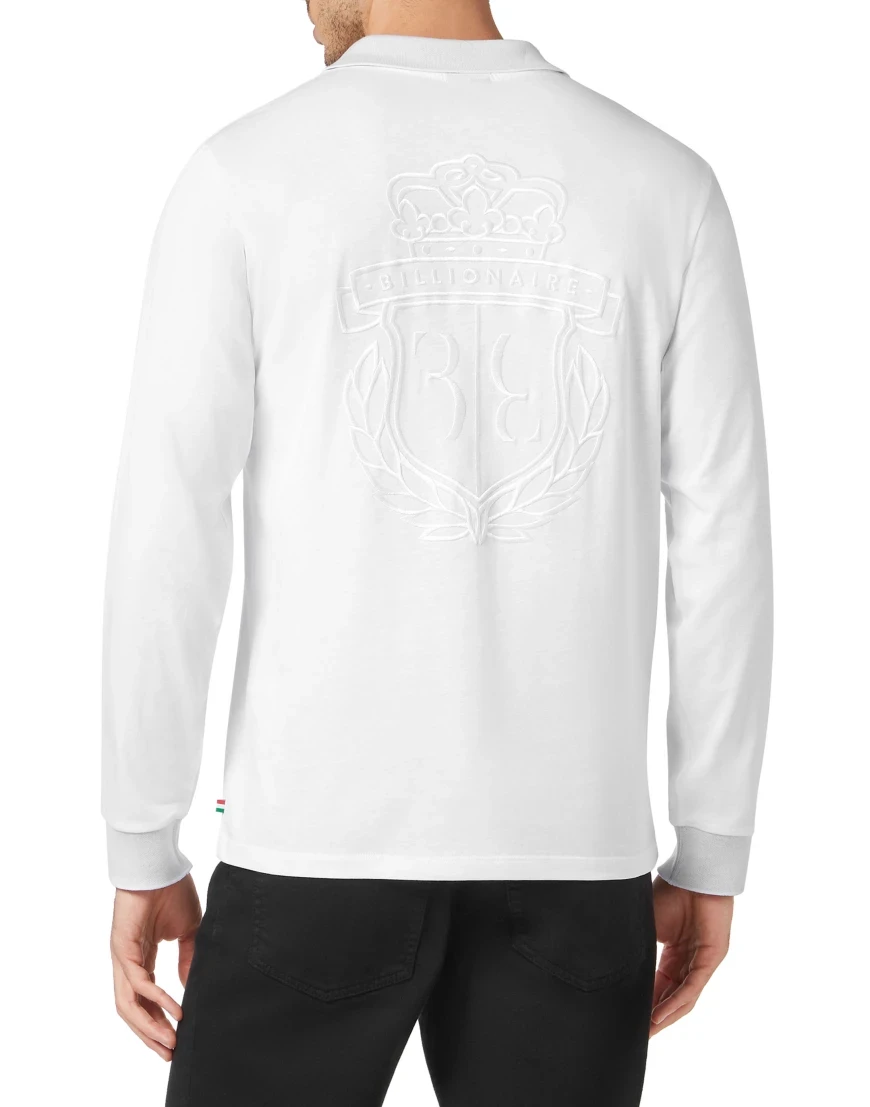 поло с длинным рукавом  OACC-MTK6510-BTE004N_01 по акции