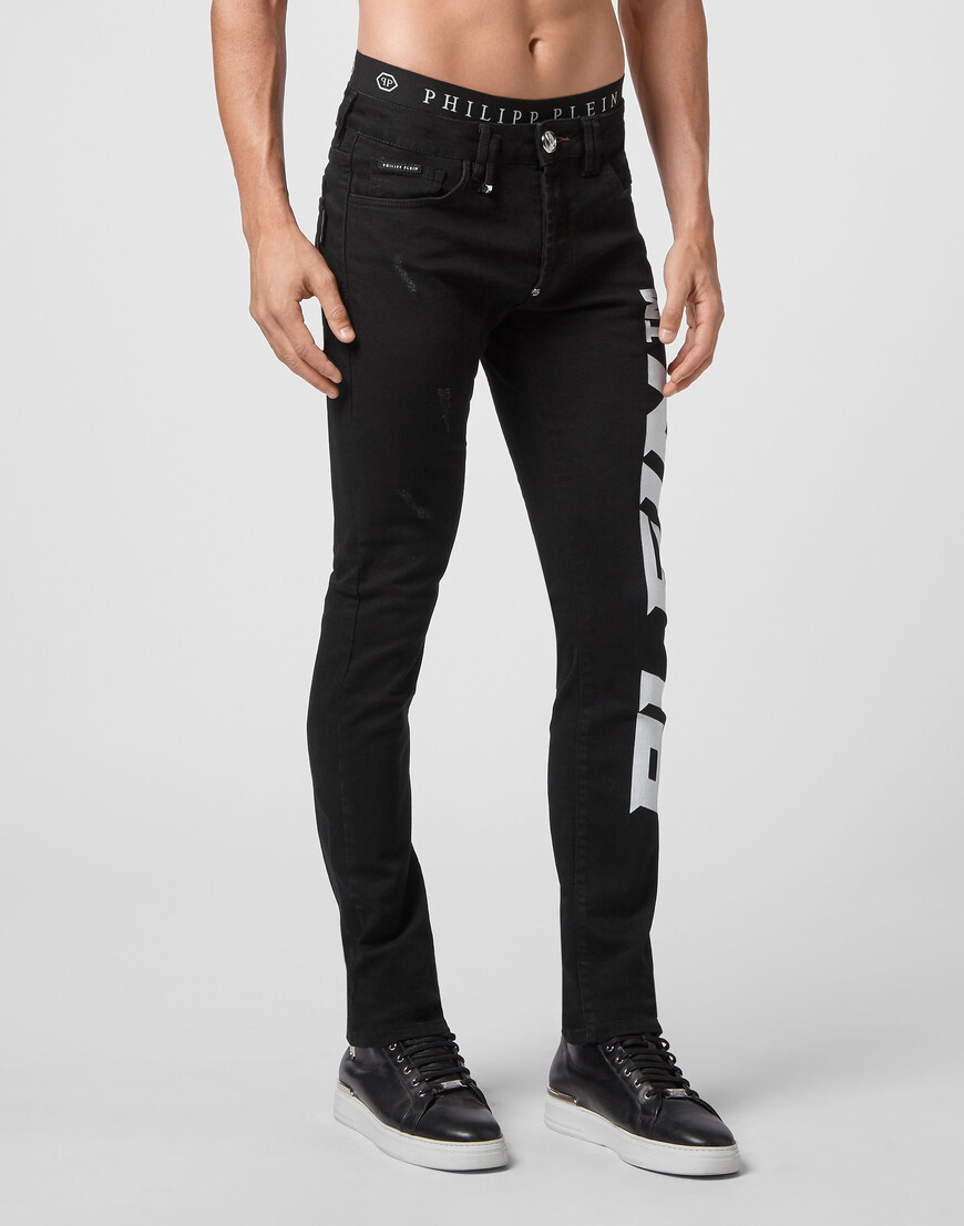 

Джинсы Прямые Philipp Plein, Черный