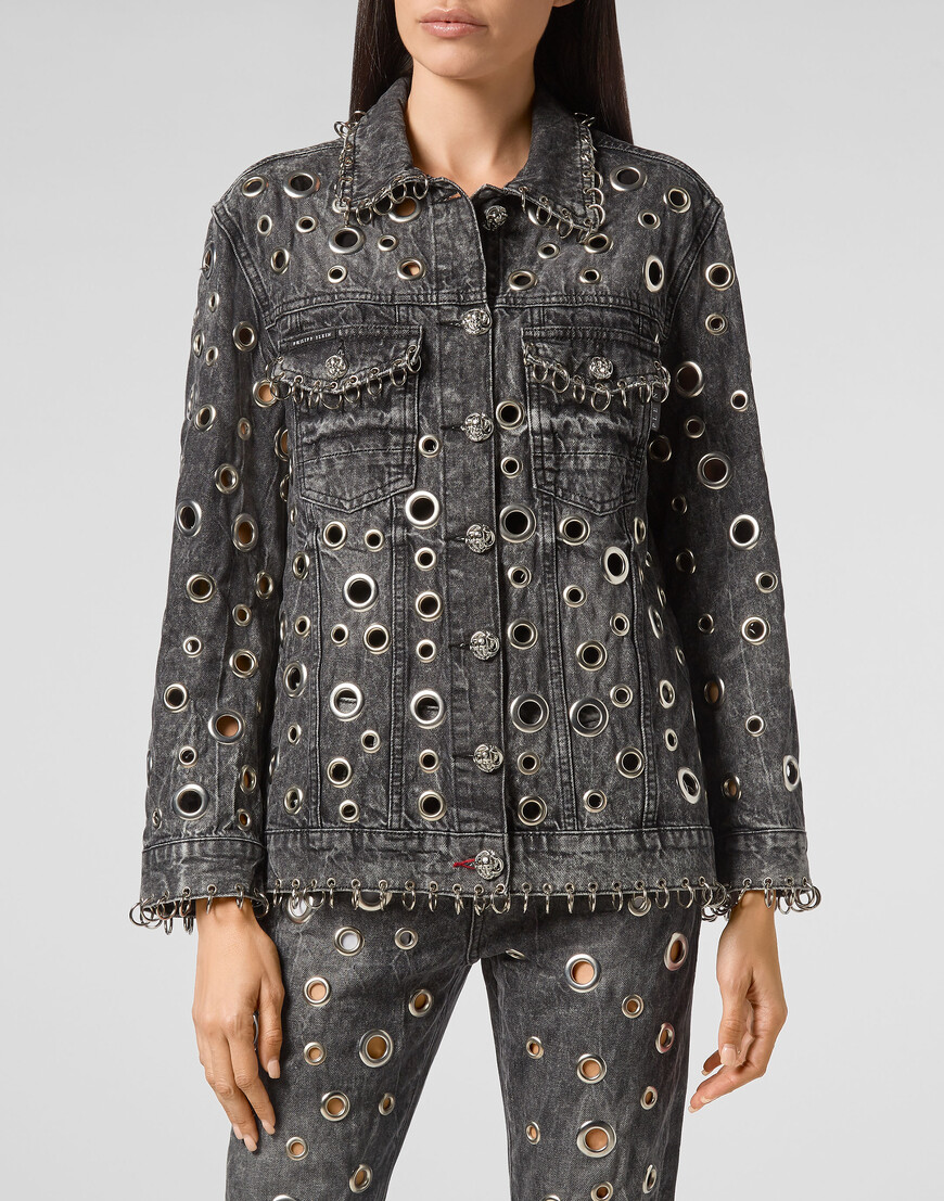 

Джинсовая Куртка Philipp Plein, Серый
