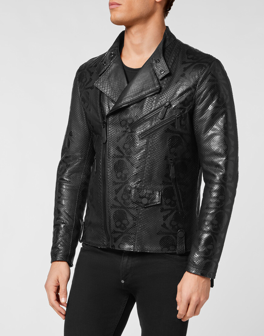 кожаная куртка  PABC-MLB1497-PLE029P_02 фотография