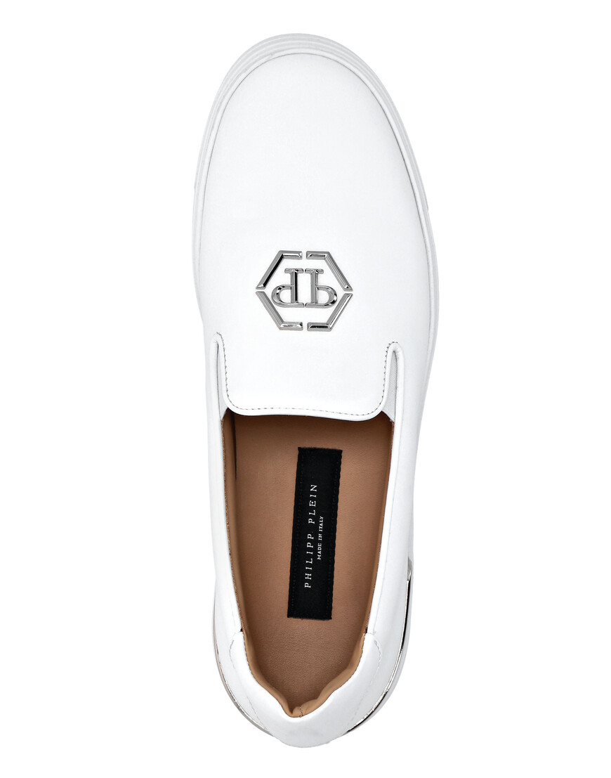 

Слипоны Philipp Plein, Белый