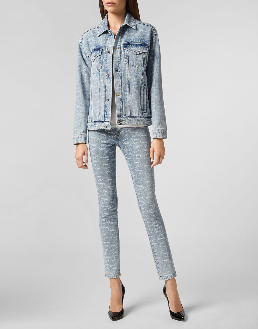 джинсы зауженные  S19C-WDT0935-PDE004N_07CE с промокодом