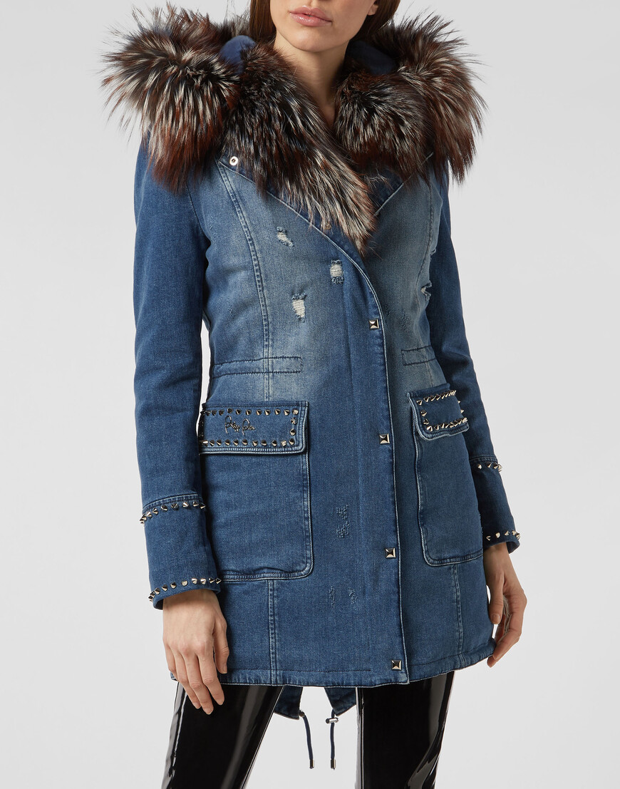 пальто  F19C-WDA0010-PCO034F_08 фотография