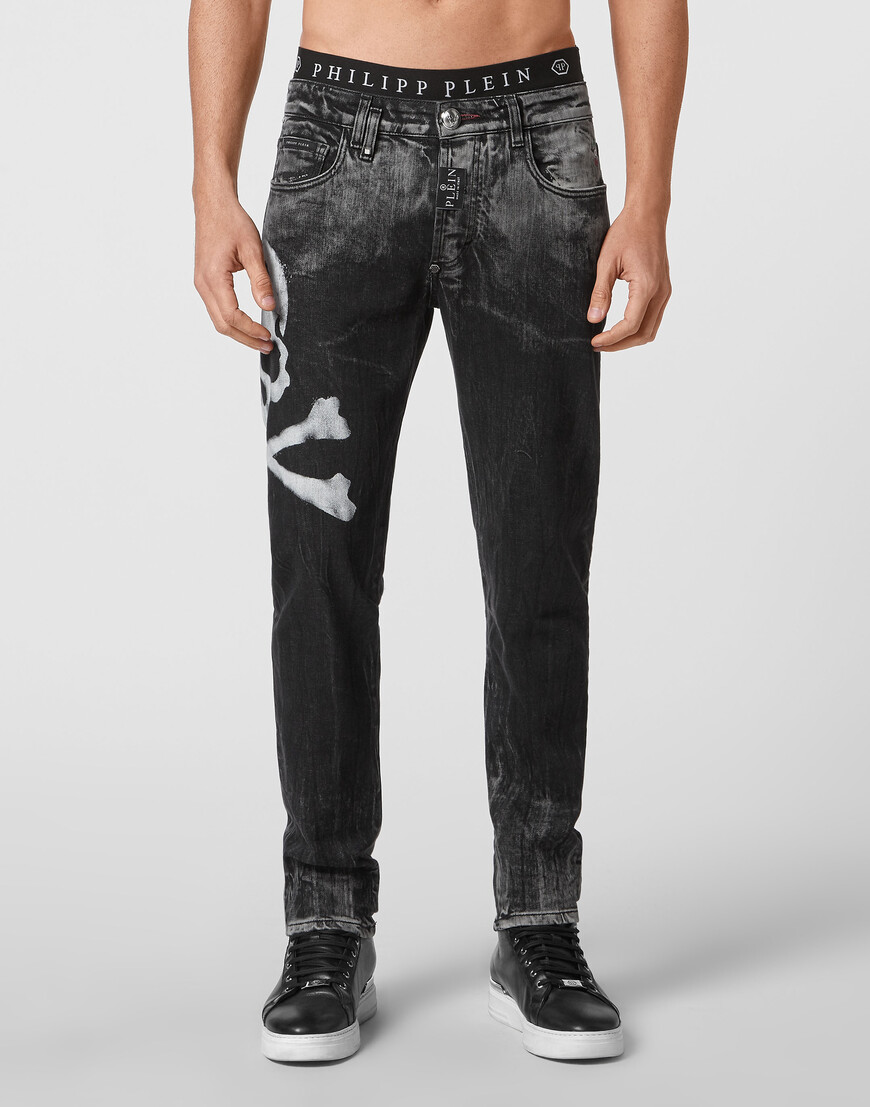 

Джинсы Прямые Philipp Plein, Черный