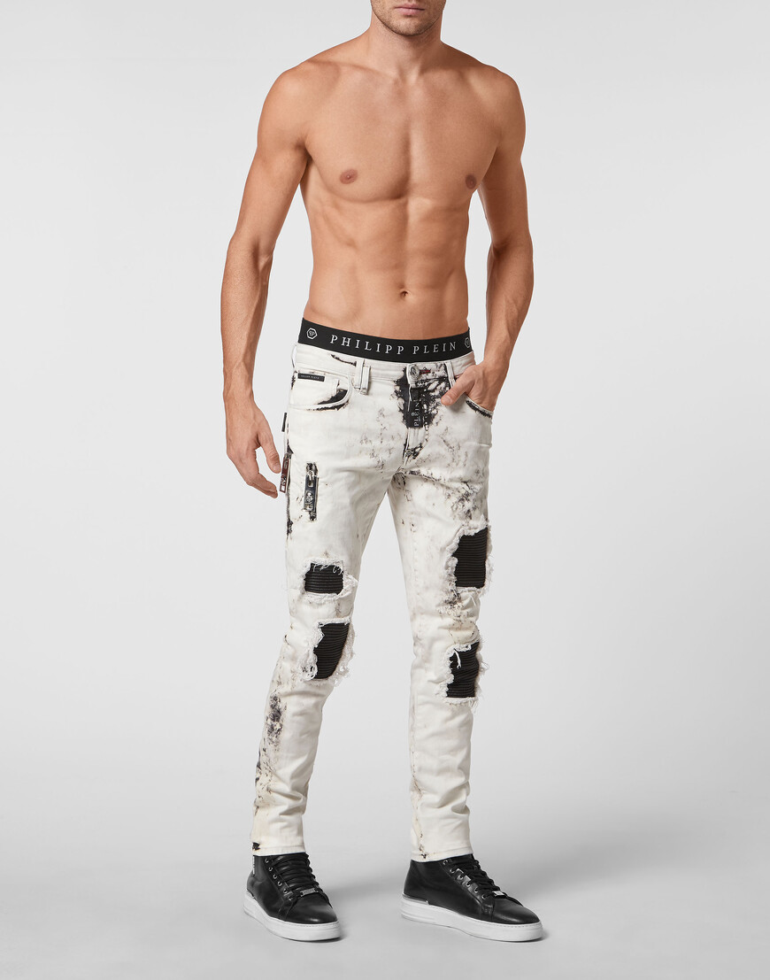 джинсы зауженные  FABC-MDT3072-PDE004N_20MI с промокодом