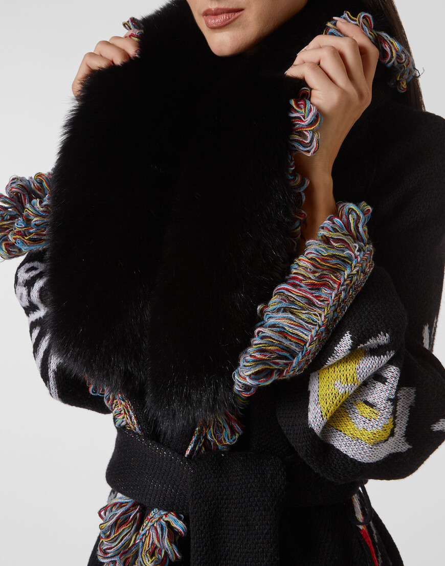 кардиган  FABC-WKQ0100-PKN002N_21 купить с доставкой