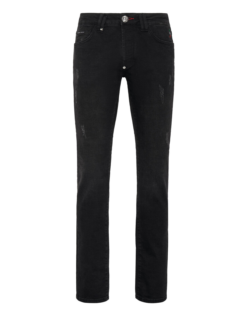 

Джинсы Прямые Philipp Plein, Черный