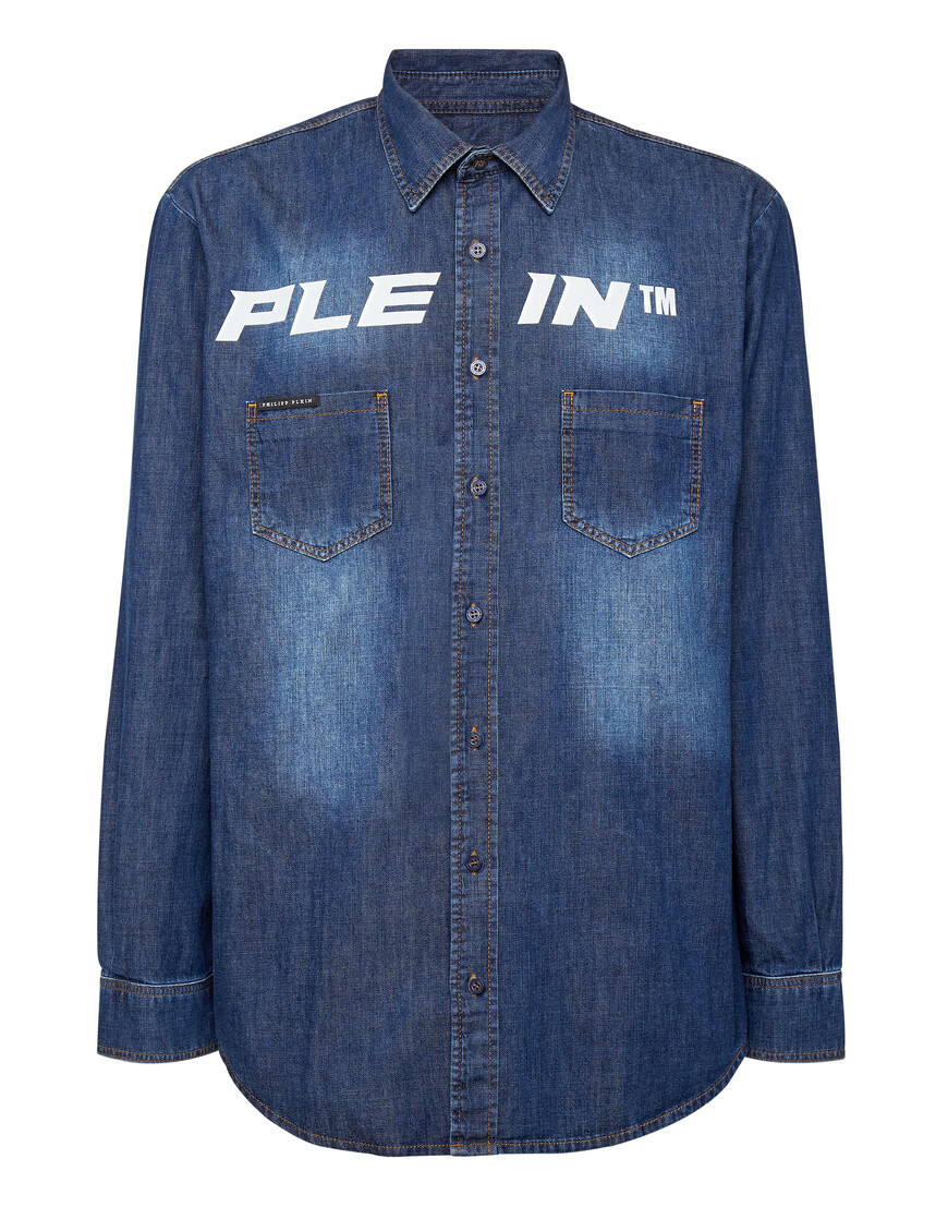 

Рубашка Philipp Plein, Синий