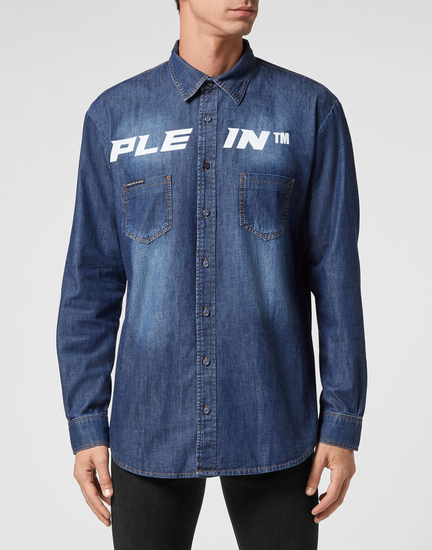 

Рубашка Philipp Plein, Синий