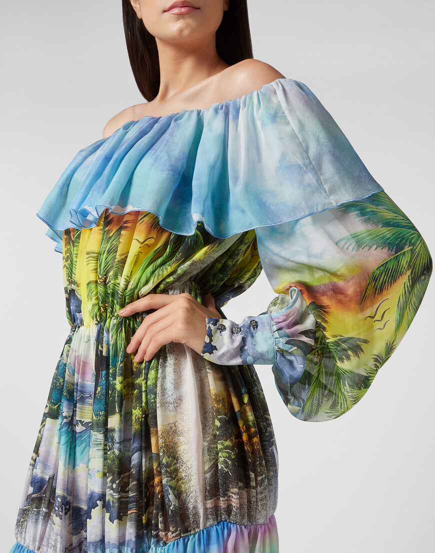 платье  SACC-WRG2514-PTE003N_21 купить с доставкой