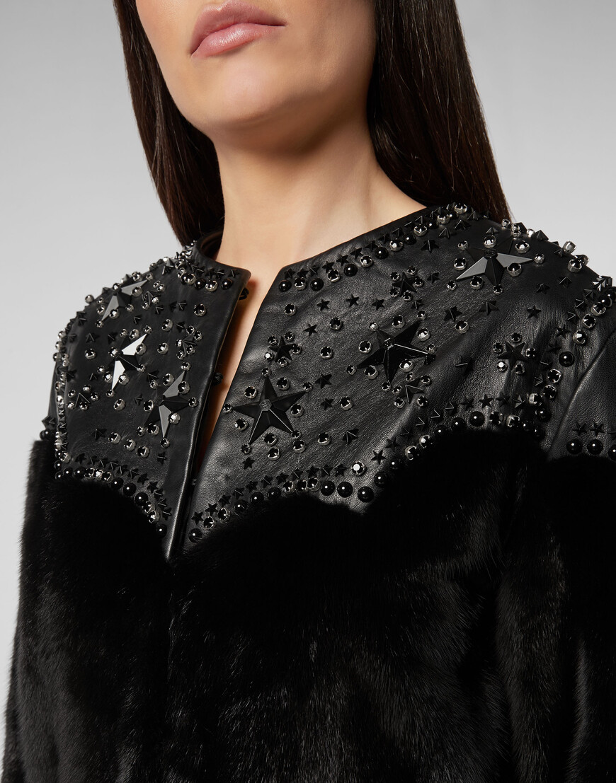 шуба  A19C-WFA0040-PFU019F_02 купить с доставкой