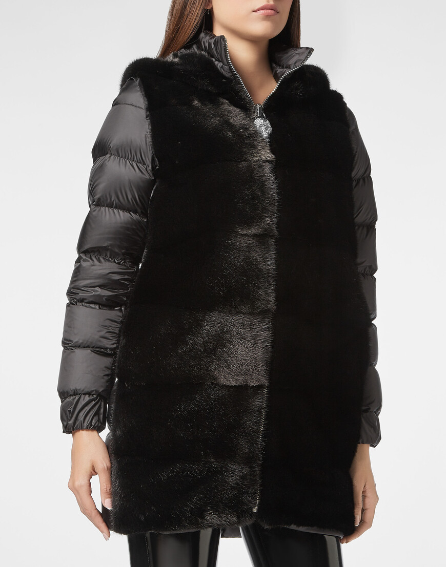 

Шуба Philipp Plein, Черный