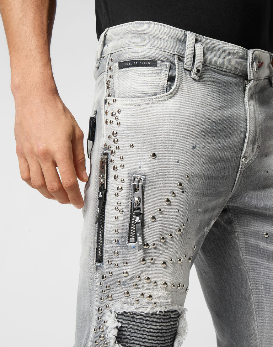 джинсы прямые и зауженные  SAEC-MDT4038-PDE004N_10GX купить с доставкой