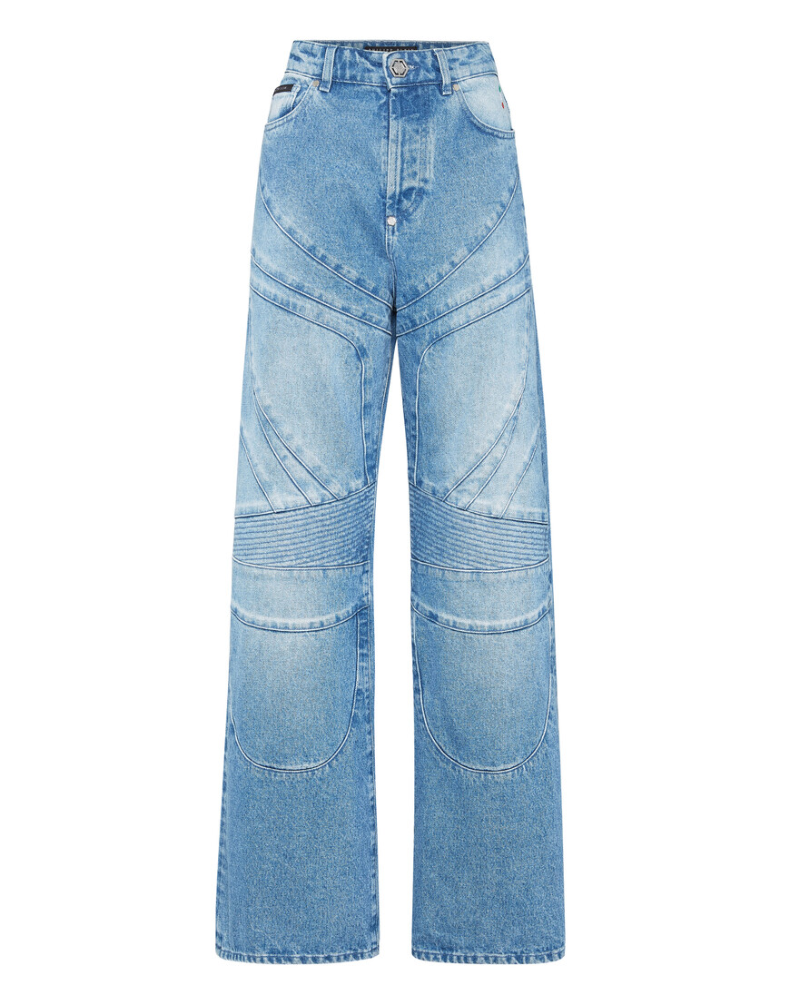 широкие джинсы  SAEC-WDT2721-PDE004N_07FR по акции