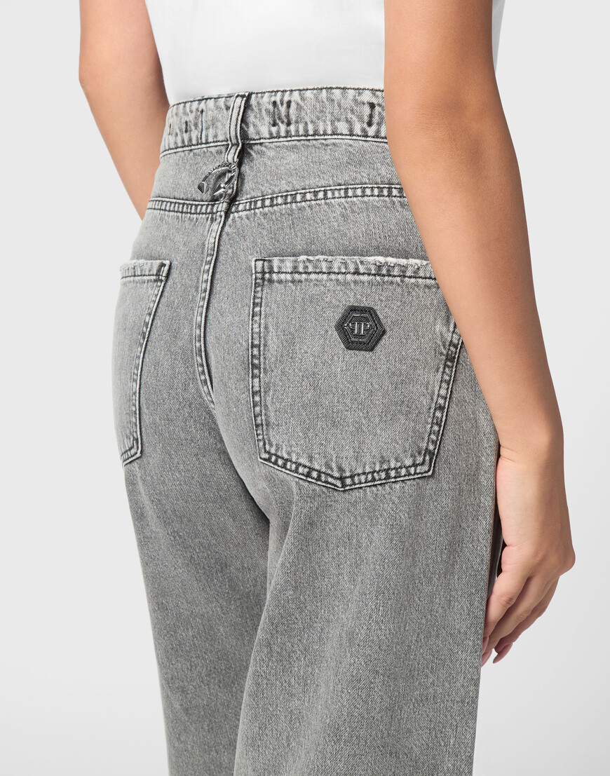 широкие джинсы  SAEC-WDT2747-PDE004N_01IS купить с доставкой