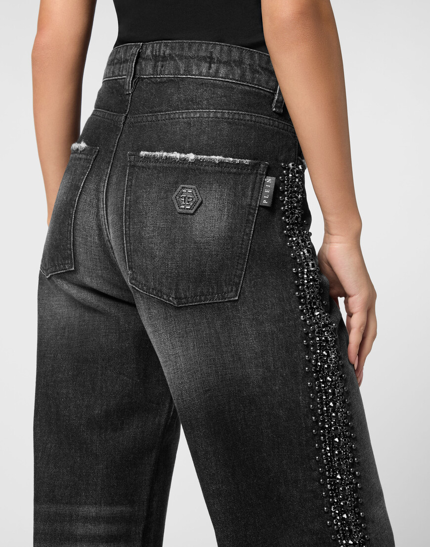 широкие джинсы  SAEC-WDT2767-PDE004N_02RX купить с доставкой