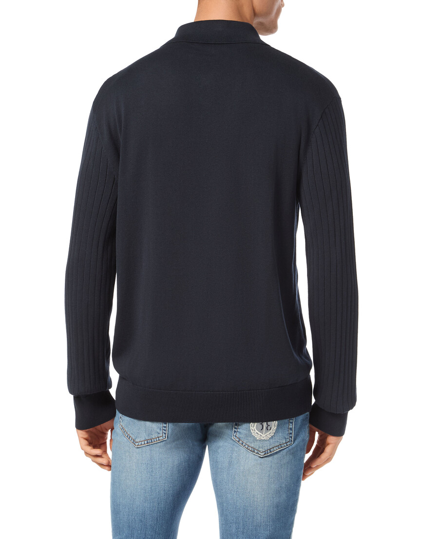 поло с длинным рукавом  BAEC-MKK0295-BKN001N_14 фотография