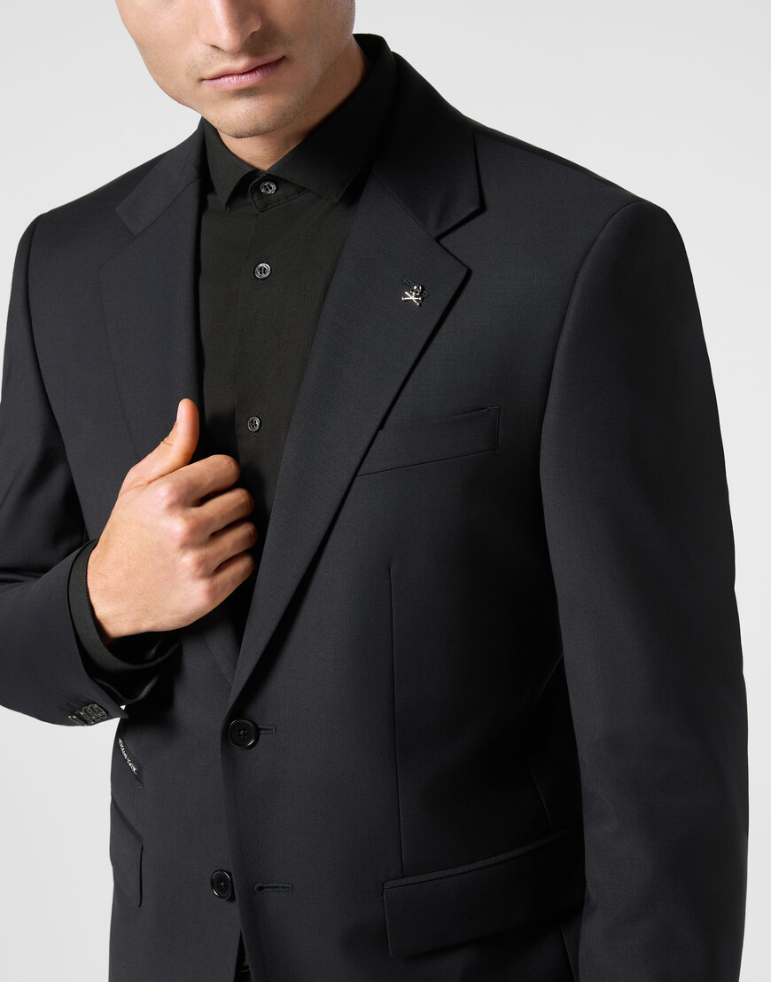 пиджак классический  из америки вид сбоку