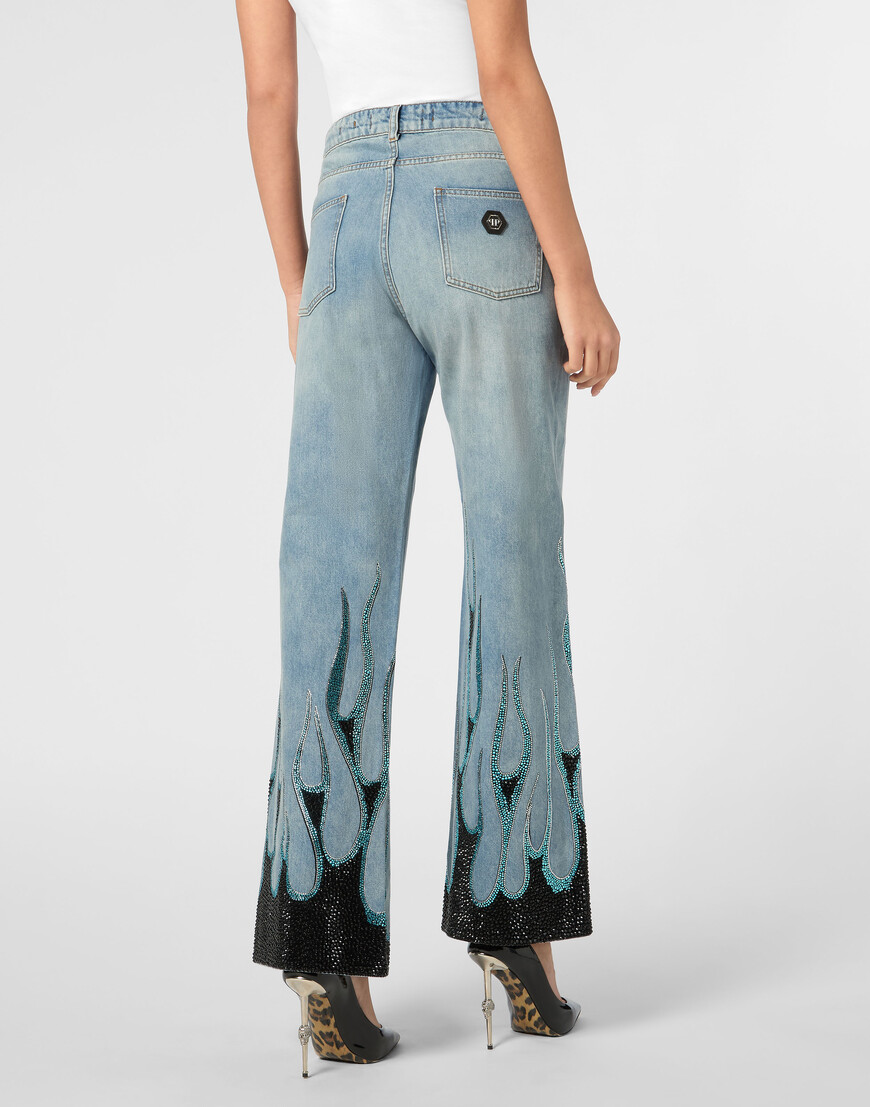 широкие джинсы  SAEC-WDT2753-PDE004N_13MI в интернет магазине