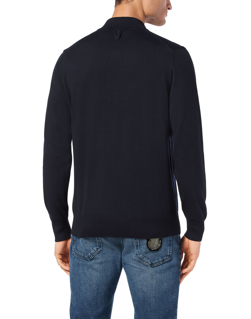 поло с длинным рукавом  IAAC-MKK0180-BKN001N_14 фотография