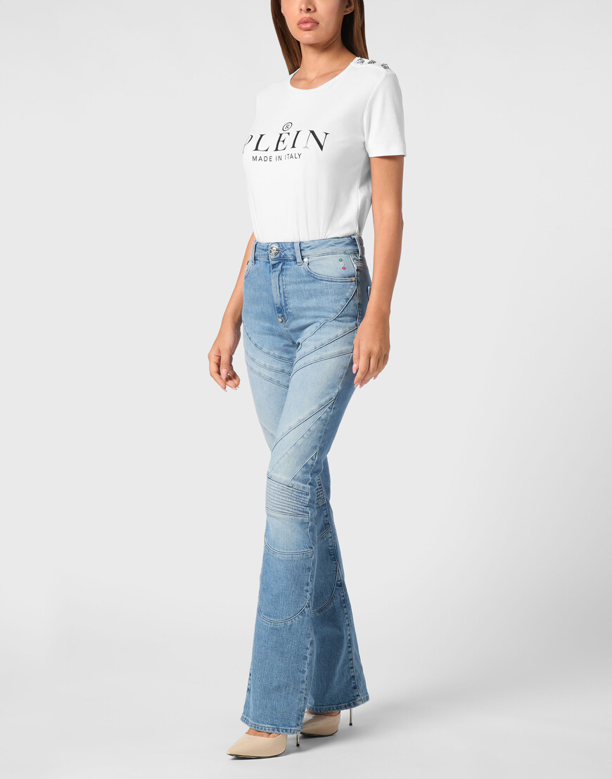 джинсы клеш  SAEC-WDT2723-PDE004N_07FR с промокодом