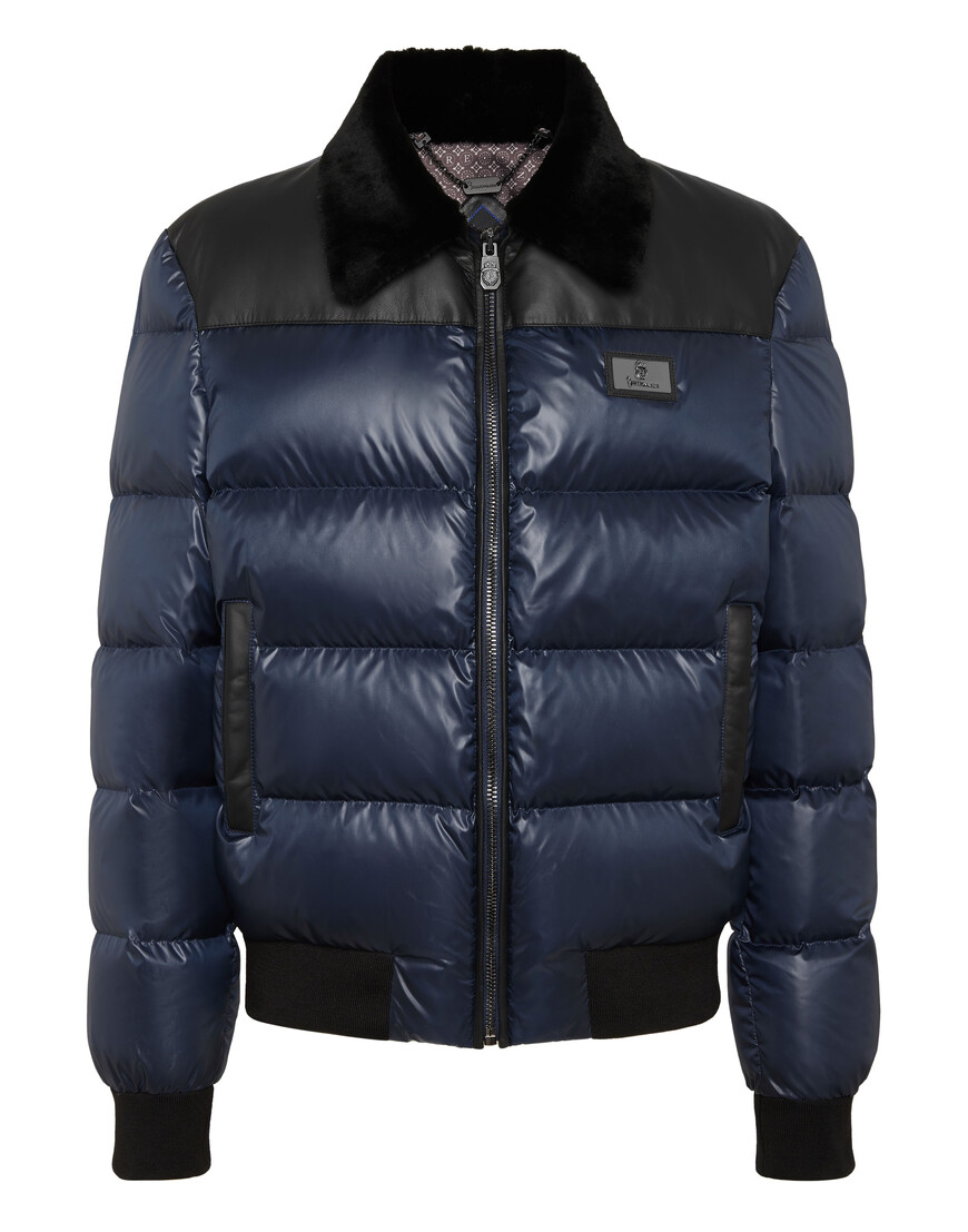 бомбер  от бренда billionaire вид слева